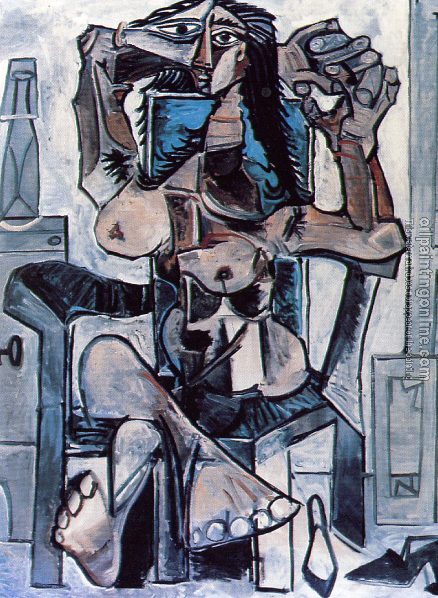 Picasso, Pablo - seated nude